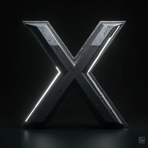 Futuristisches Grok AI Konzept